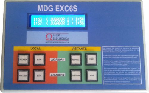 Consola de marcador de expulsió para balonmano, Hockey, etc