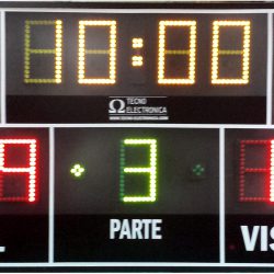 MDG Mini Sport13 - Marcador electrónico deportivo con 13 Digitos de 18 cm. de altura